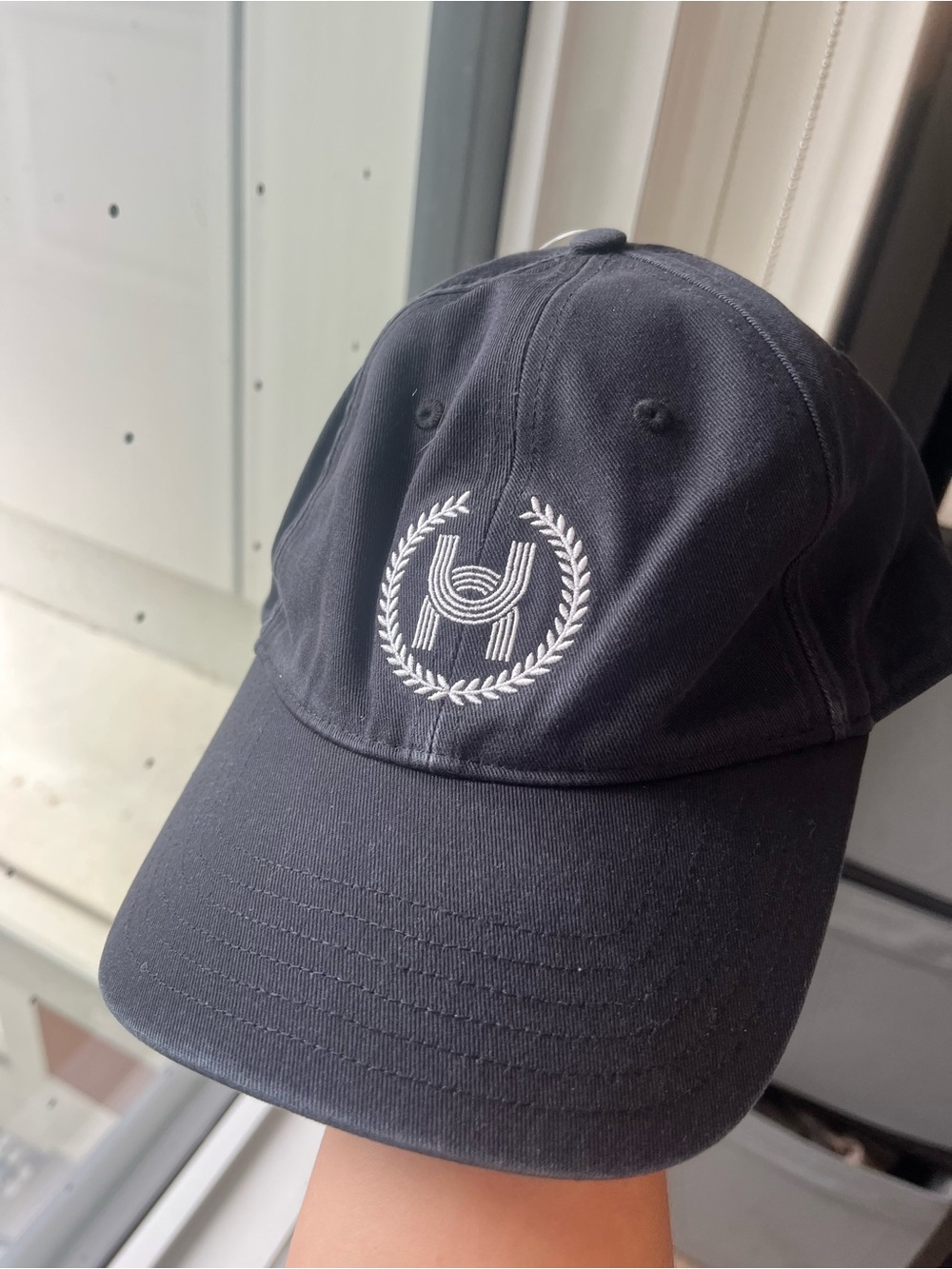 Under Armour Black and White Squash Hat